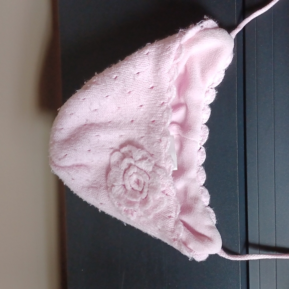 3/$20 H&M  Winter Flower hat for girls size 1-2Y - Picture 5 of 5